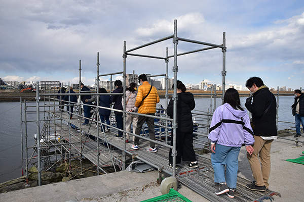 2022年3月開催の六郷渡場フェスのイメージ画像です