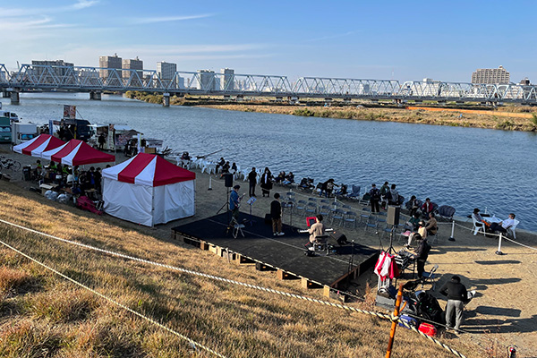 2022年11月開催の六郷渡場フェスのイメージ画像です