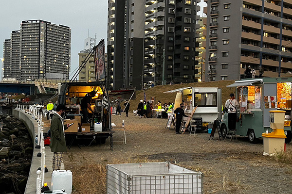 2022年11月開催の六郷渡場フェスのイメージ画像です